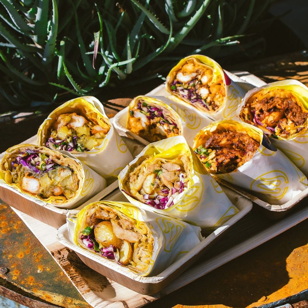 ẩm thực los angeles Bridgetown Roti