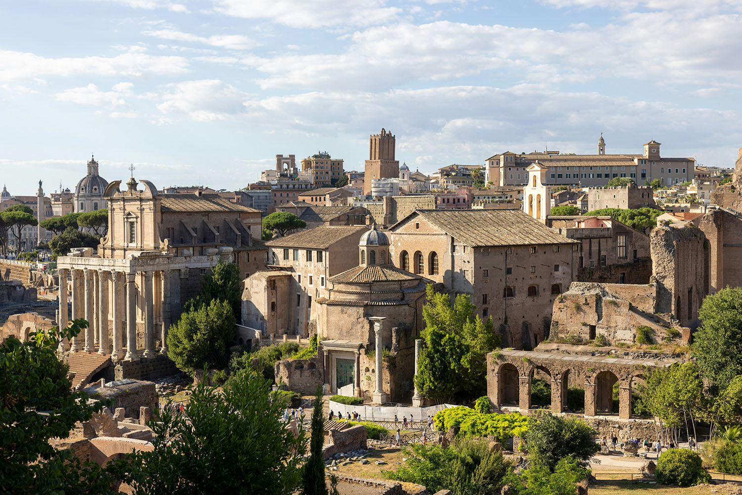 công trường la mã rome ý